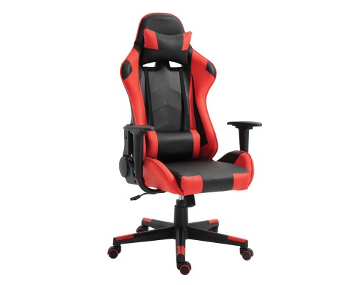 Καρέκλα Γραφείου Gaming NAVAN Κόκκινο/Μαύρο PVC 68x53x122-131cm