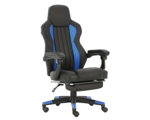 Καρέκλα Γραφείου Gaming ΔΩΡΑ Μπλε PU 64x71x113-121cm