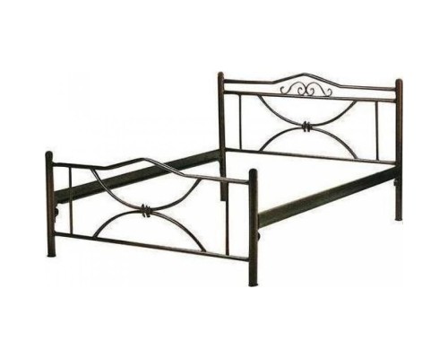 Κρεβάτι "Μαργαρίτα" μεταλλικό διπλό 150x200