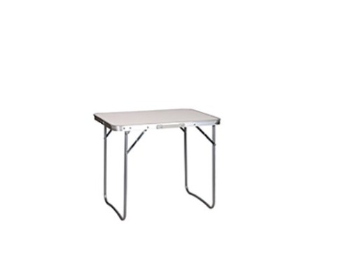 Τραπέζι πτυσσόμενο ΠΙΚ-ΝΙΚ από μέταλλο σε λευκό χρώμα 70x50x60