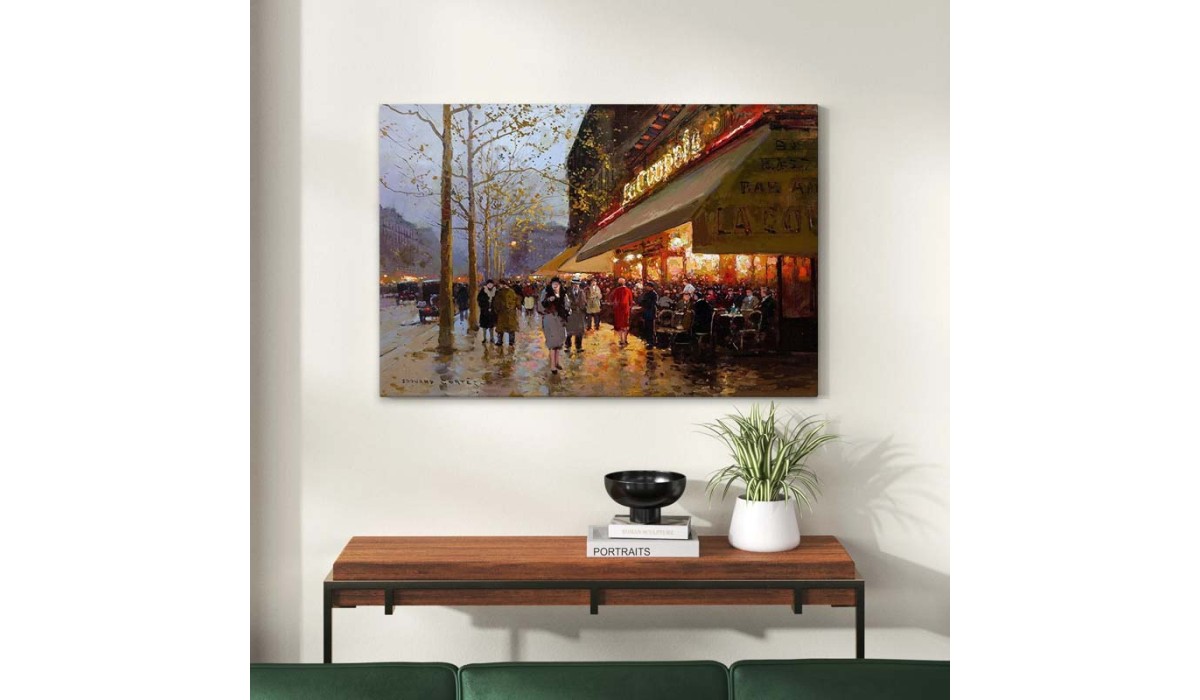 Πίνακας σε καμβά "La Coupole Paris" ψηφιακής εκτύπωσης 100x70x3εκ. | Mycollection.gr