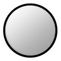 Καθρέπτης τοίχου Glob Μegapap από μελαμίνη χρώμα μαύρο 59x2x59εκ. | Mycollection.gr