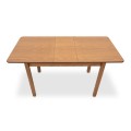 Σετ τραπεζαρίας Bergen 5 τμχ μασίφ ξύλο - MDF με επεκτεινόμενο τραπέζι 120/150x68x77εκ. | Mycollection.gr