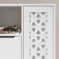 Ντουλάπι κουζίνας/μπάνιου Yada Mini από μελαμίνη χρώμα λευκό 65,4x29,6x122,2εκ. | Mycollection.gr
