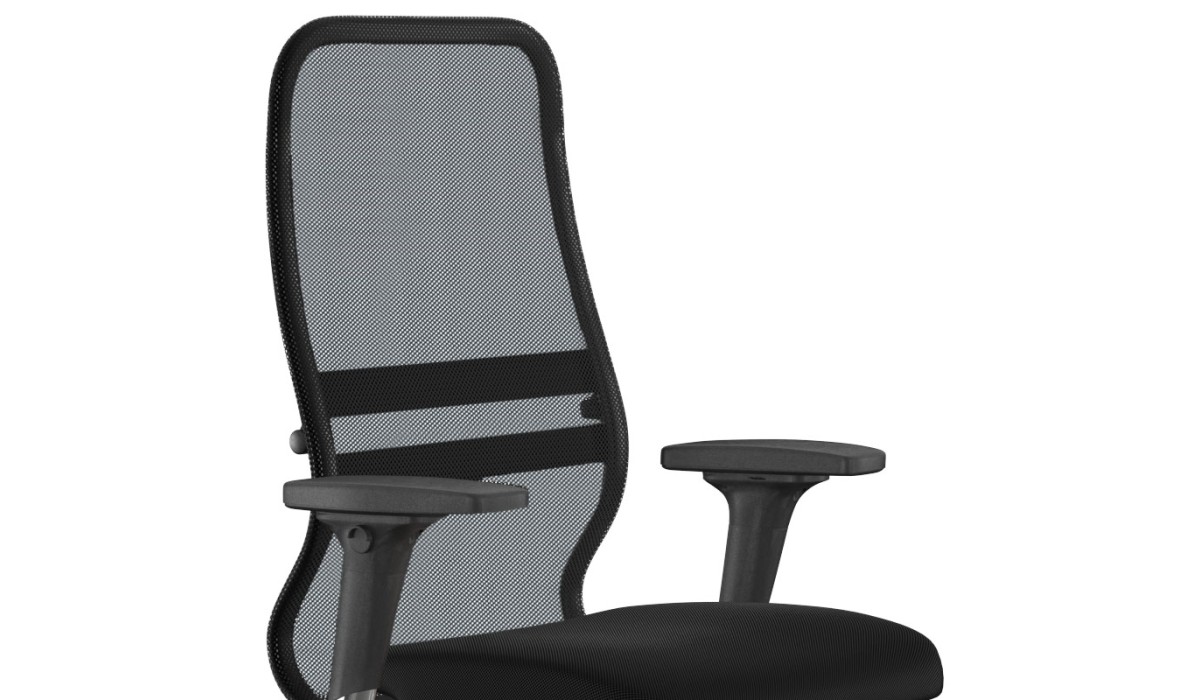 Καρέκλα γραφείου B2-8D εργονομική με ύφασμα Mesh χρώμα μαύρο 68x70x103,5/117,5εκ. | Mycollection.gr