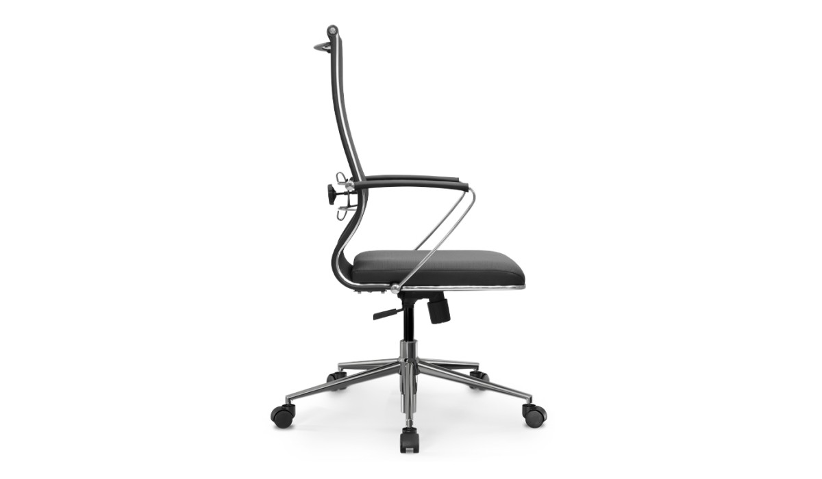 Καρέκλα γραφείου B2-163K εργονομική με ύφασμα Mesh και τεχνόδερμα χρώμα μαύρο 58x70x103/117εκ. | Mycollection.gr