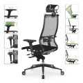 Καρέκλα γραφείου Samurai L2-9D εργονομική με ύφασμα TS Mesh χρώμα μαύρο 69x70x125/135εκ. | Mycollection.gr