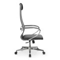 Καρέκλα γραφείου Sit-1031672 εργονομική με διπλό ύφασμα Mesh και τεχνόδερμα χρώμα μαύρο 66x70x118/131εκ. | Mycollection.gr
