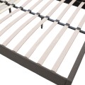 Κρεβάτι Nevil Διπλό 150X200 Με Ύφασμα Χρώμα Ανθρακί | Mycollection.gr