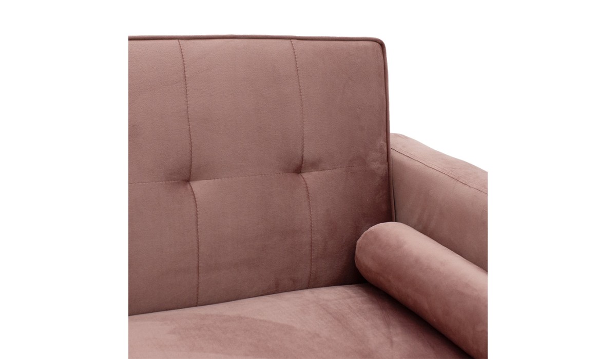 Καναπές-Κρεβάτι Success 3Θέσιος Βελούδο Σάπιο Μήλο 190X80X84Εκ | Mycollection.gr