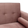 Καναπές-Κρεβάτι Success 3Θέσιος Βελούδο Σάπιο Μήλο 190X80X84Εκ | Mycollection.gr