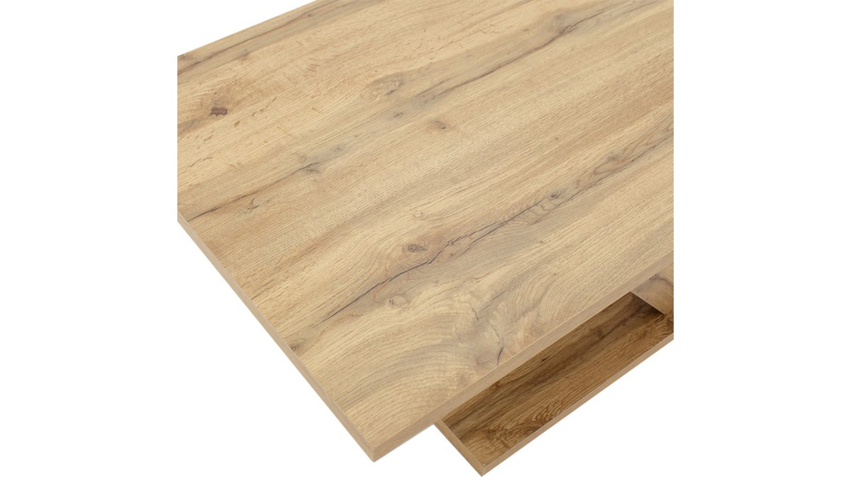 Τραπέζι Σαλονιού Solange Χρώμα Sonoma 110X55X47.5Εκ | Mycollection.gr