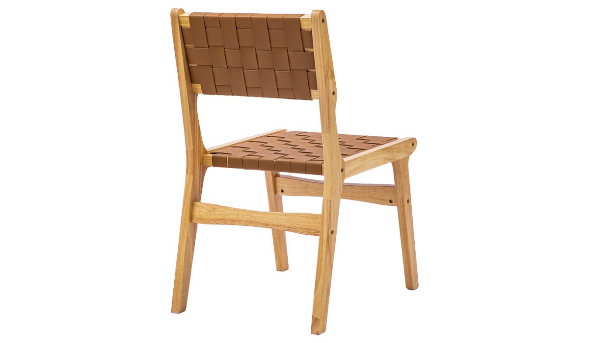 Καρέκλα Ridley Ξύλο-Pu Φυσικό | Mycollection.gr