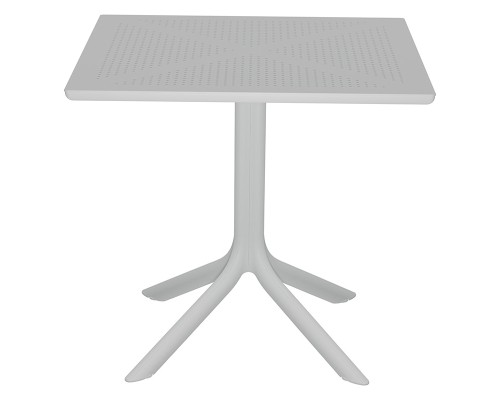 Τραπέζι Groovy Pp Λευκό 80X80X74.5Εκ