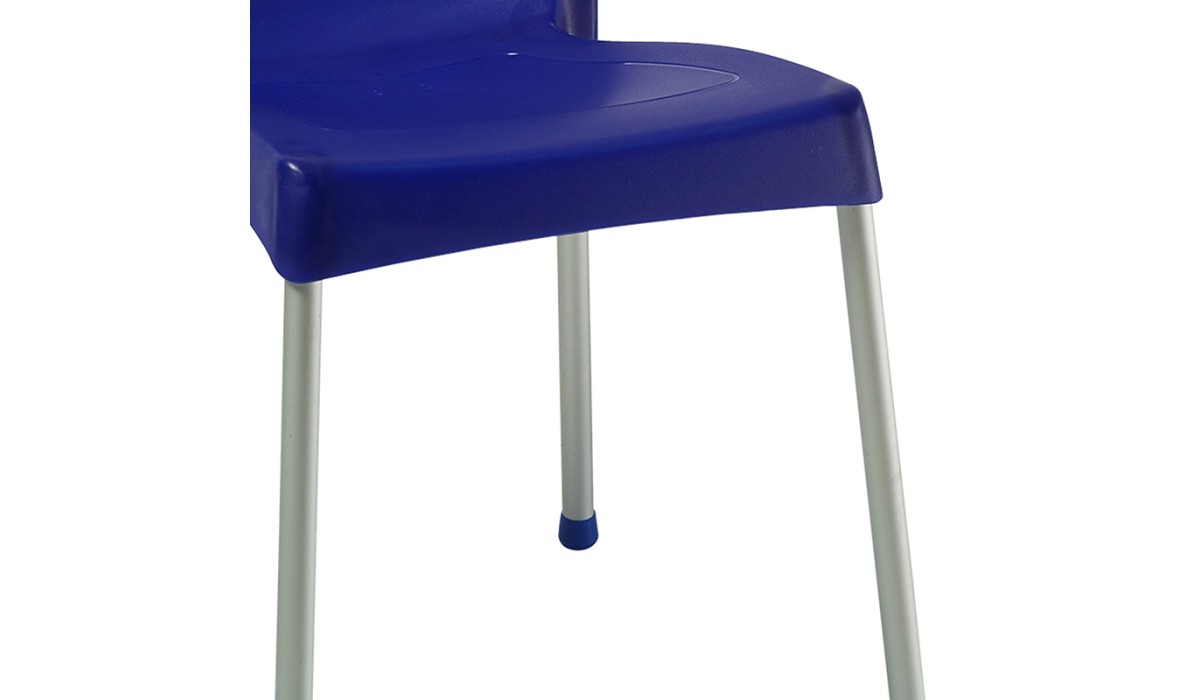 Καρέκλα Crafted Pp Σκούρο Μπλε-Αλουμίνιο Γκρι | Mycollection.gr