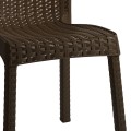 Καρέκλα Confident Pp Σκούρο Καφέ | Mycollection.gr