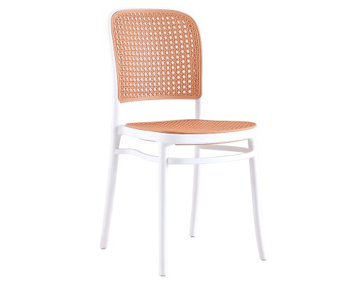Καρέκλα Juniper Με Uv Protection Pp Μπεζ-Λευκό 51X40.5X86.5Εκ.