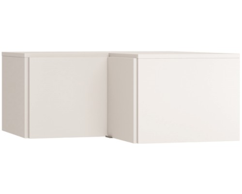 Πατάρι Γωνιακής Ντουλάπας Simple-Λευκό από Μοριοσανίδα  101.5 x  103.5  x  45 εκ.