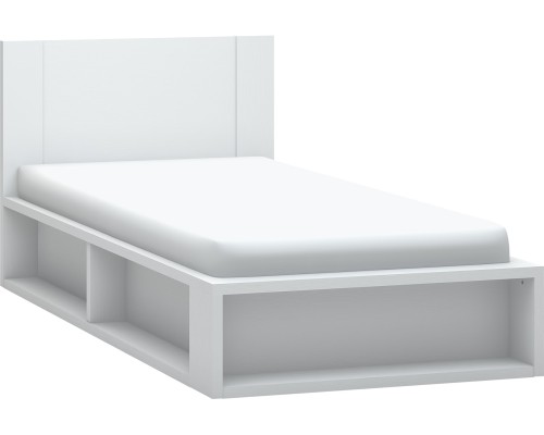 Κρεβάτι Παιδικό 4 You-Λευκό από Μοριοσανίδα  128 x  208  x  106 εκ.