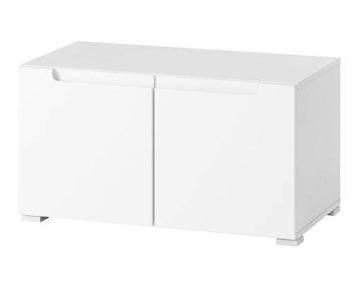 Παπουτσοθήκη Rey-Λευκό από PVC,Μοριοσανίδα,MDF  79 x  42  x  43 εκ.
