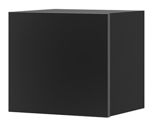 Κρεμαστό Ντουλάπι Calabrini Mini-Μαύρο από Μοριοσανίδα  34 x  32  x  34 εκ.