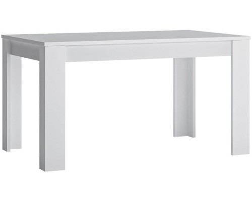 Τραπέζι Louise Επεκτεινόμενο-Leuko από Μοριοσανίδα  140 x  85  x  76.6 εκ.