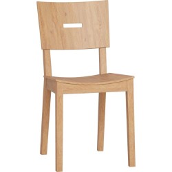 Καρέκλα Simple-Φυσικό από Μασίφ Ξύλο  43 x  50  x  86 εκ.