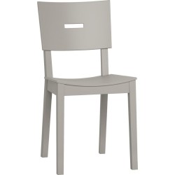 Καρέκλα Simple-Γκρι από Μασίφ Ξύλο  43 x  50  x  86 εκ.