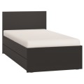 Κρεβάτι Παιδικό Simple-Μαύρο - Λευκό από Μοριοσανίδα  95.5 x  206  x  90 εκ. | Mycollection.gr
