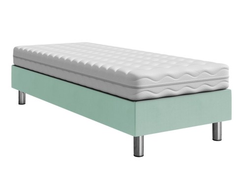 Επενδυμένο Κρεβάτι Lux-Baza-Menta-200 X 80 X 30 200 x  80  x  30 εκ.