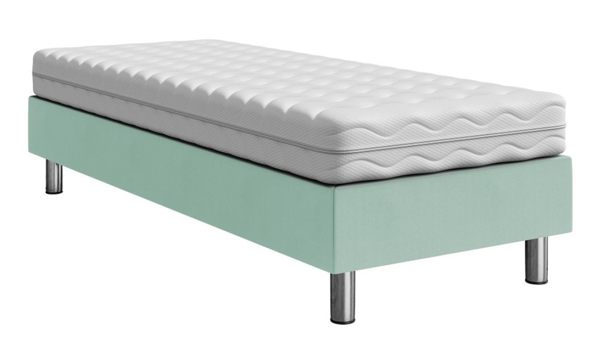 Επενδυμένο Κρεβάτι Lux-Baza-Menta-200 X 90 X 30 200 x  90  x  30 εκ. | Mycollection.gr
