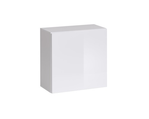 Κρεμαστό Ντουλάπι Swiss-Λευκό από PVC,Μοριοσανίδα  60 x  30  x  60 εκ.