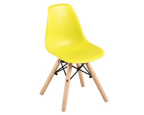Art Wood Kid Καρέκλα Ξύλο - Pp Κίτρινο 32x34x57cm
