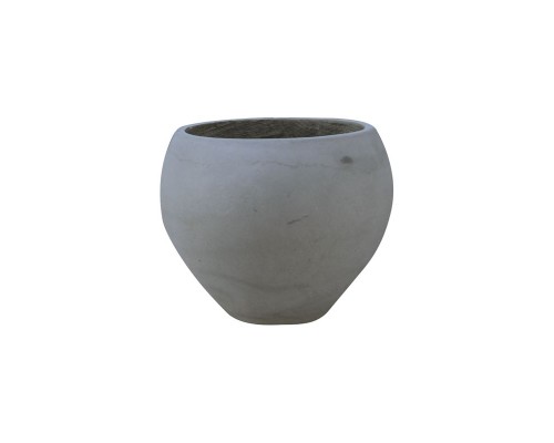 Flower Pot-5 Cement Grey Φ32X26Cm Φ32x26cm