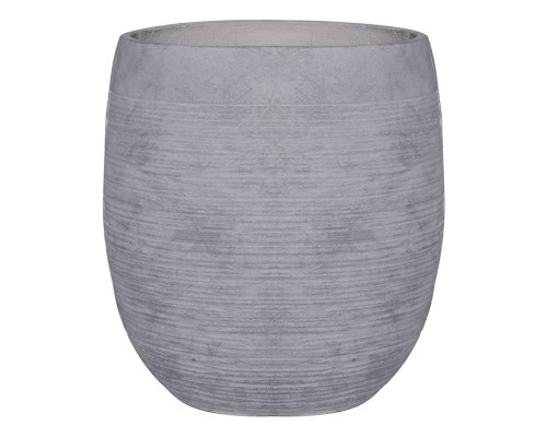 Flower Pot-8 Απόχρωση Light Grey Wash Φ48x52cm