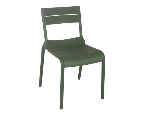 Serena Καρέκλα, Στοιβαζόμενη Pp - Uv Πράσινο 51x56x82cm