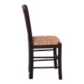 Casa Καρέκλα Οξιά Βαφή Εμποτισμού Καρυδί, Κάθισμα Ψάθα 42x45x88cm | Mycollection.gr