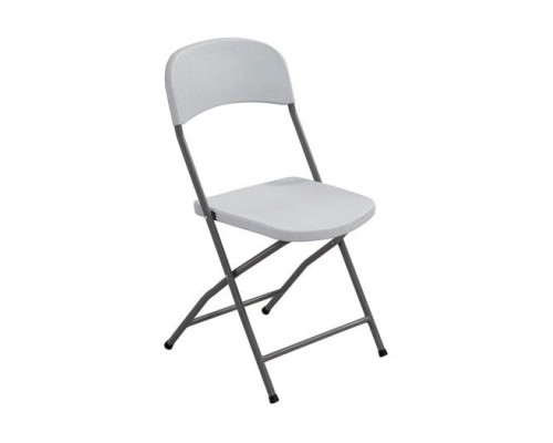 Streamy Καρέκλα Πτυσσόμενη Pp Άσπρο 45x48x83cm