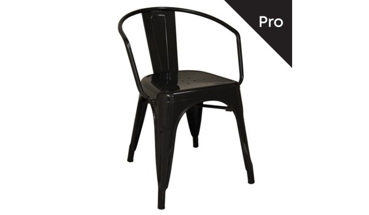 Relix Πολυθρόνα-Pro, Μέταλλο Βαφή Μαύρο 52x49x72cm | Mycollection.gr