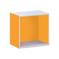 Decon Cube Kουτί Απόχρωση Πορτοκαλί 40x29x40cm | Mycollection.gr