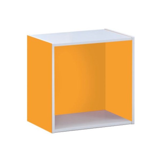 Decon Cube Kουτί Απόχρωση Πορτοκαλί 40x29x40cm