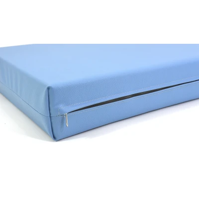 Μαξιλάρι Για Καναπέ / Παλέτα Δερματίνη Odario 21 - Baby Blue Με Φερμουάρ