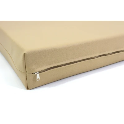 Μαξιλάρι Για Καναπέ / Παλέτα Δερματίνη Odario 17 - Cappuccino Beige Με Φερμουάρ