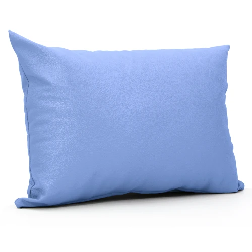 Μαξιλάρι Δερματίνη καναπέ Odario 21 - Baby Blue Με Φερμουάρ