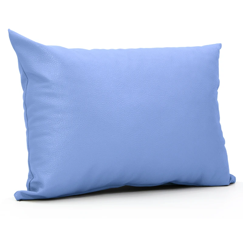 Μαξιλάρι Δερματίνη καναπέ Odario 21 - Baby Blue Με Φερμουάρ