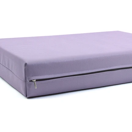 Μαξιλάρι Για Καναπέ / Παλέτα Δερματίνη Odario 22 - Lilac Με Φερμουάρ
