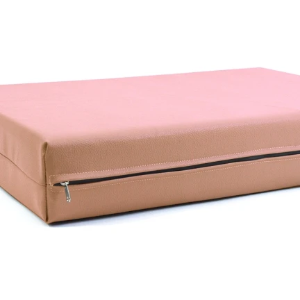 Μαξιλάρι Για Καναπέ / Παλέτα Δερματίνη Odario 26 - Dusty Pink Με Φερμουάρ