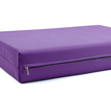 Μαξιλάρι Για Καναπέ / Παλέτα Δερματίνη Odario 28 - Purple Με Φερμουάρ