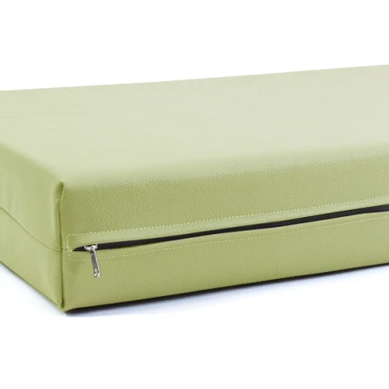 Μαξιλάρι Για Καναπέ / Παλέτα Δερματίνη Odario 30 - Beige Με Φερμουάρ