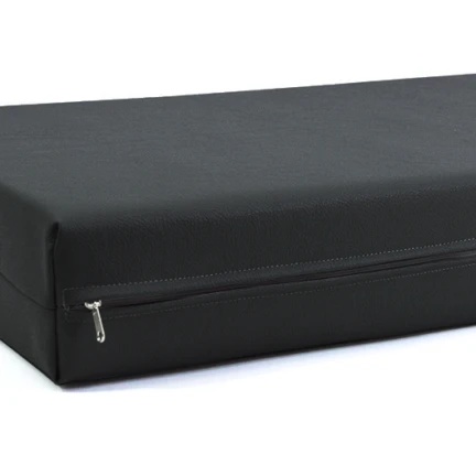 Μαξιλάρι Για Καναπέ / Παλέτα Δερματίνη Odario 5 - Black Με Φερμουάρ